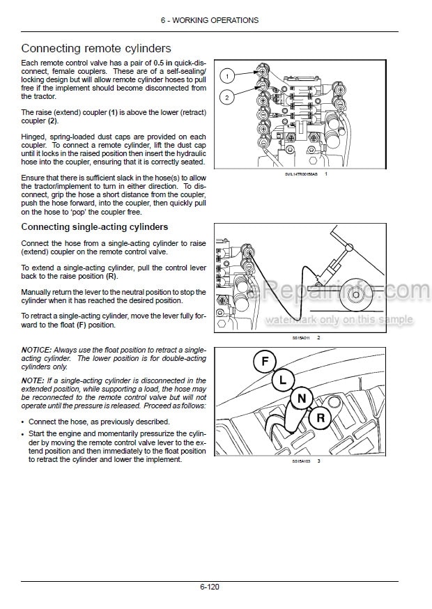 Photo 1 - New Holland T6.145 T6.155 T6.165 T6.175 Auto Command Stage IV Operators Manual Tractor 48057417