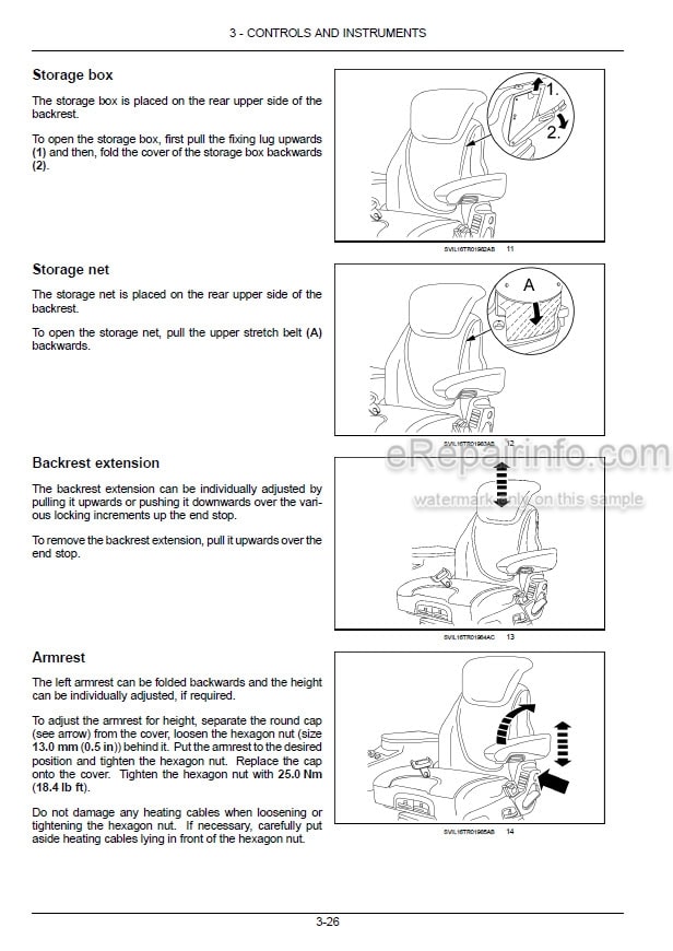 Photo 1 - New Holland T6.145 T6.155 T6.165 T6.175 Auto Command Tier 4B Final Operators Manual Tractor