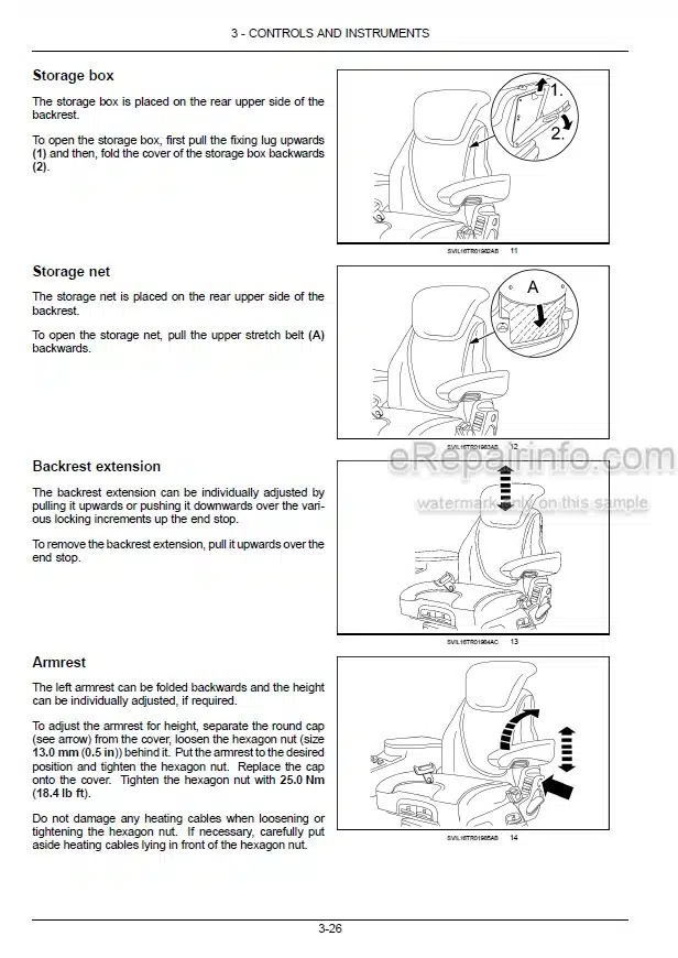Photo 1 - New Holland T6.145 T6.155 T6.165 T6.175 Auto Command Tier 4B Final Operators Manual Tractor