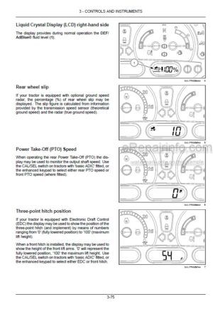 Photo 9 - New Holland T6.145 T6.155 T6.165 T6.175 T6.180 Dynamic Command Tier 4B Final Operators Manual Tractor