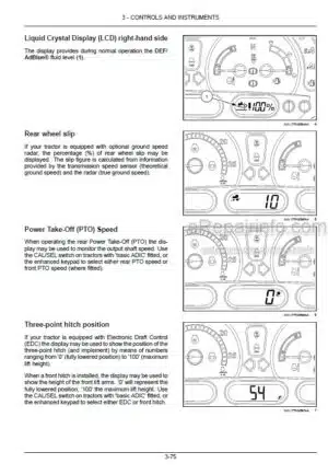 Photo 7 - New Holland T7.170 T7.185 T7.200 T7.210 Range / Power Command Operators Manual Tractor