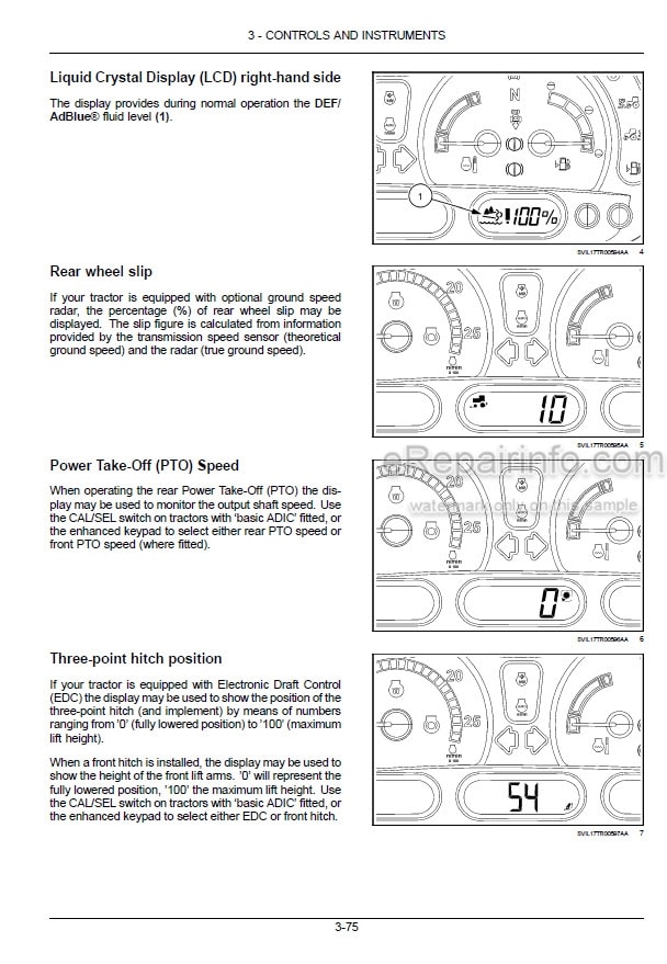 Photo 1 - New Holland T6.145 T6.155 T6.165 T6.175 T6.180 Dynamic Command Tier 4B Final Operators Manual Tractor