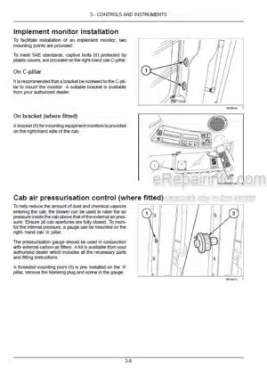 Photo 7 - New Holland T6.145 T6.155 T6.165 T6.175 Auto Command Stage IV Operators Manual Tractor 48057417