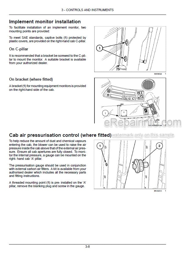 Photo 1 - New Holland T7.165S T7.175 T7.190 T7.210 Stage IV Operators Manual Tractor 47980645