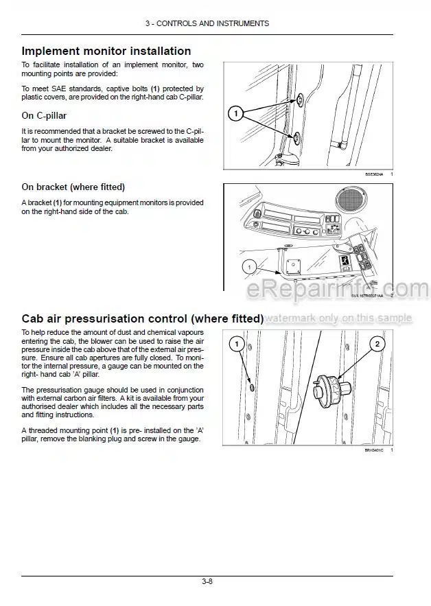 Photo 1 - New Holland T7.165S T7.175 T7.190 T7.210 Stage IV Operators Manual Tractor 47980645