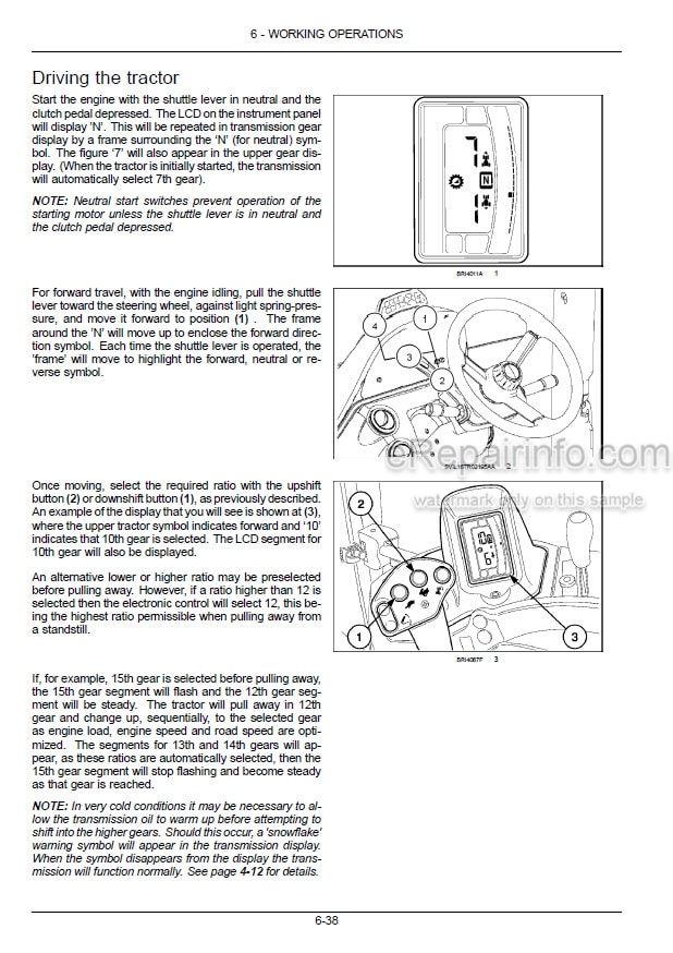 Photo 1 - New Holland T7.165S T7.175 T7.190 T7.210 Tier 4B Final Operators Manual Tractor