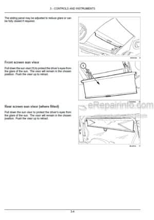 Photo 3 - New Holland T7.165S T7.175 T7.190 T7.210 Tier 4B Final Operators Manual Tractor With PIN