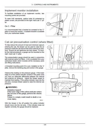 Photo 7 - New Holland T6.125S T6.145 T6.155 T6.165 T6.175 T6.160 T6.180 Standard Stage IV Operators Manual Tractor 51550412