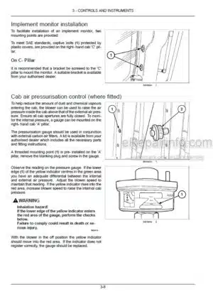 Photo 4 - New Holland T7.170 T7.185 T7.200 T7.210 Range Command Power Command Operators Manual Tractor