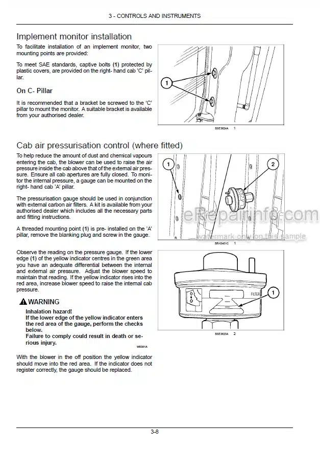 Photo 1 - New Holland T7.170 T7.185 T7.200 T7.210 Range Command Power Command Operators Manual Tractor