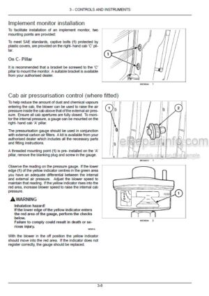 Photo 7 - New Holland T7.140 T7.150 T7.165 T7.175 T7.180 T7.190 T7.195 T7.205 Operators Manual Tractor 47389976