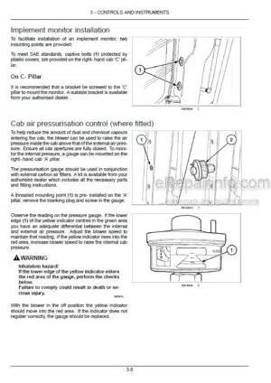 Photo 4 - New Holland T7.170 T7.185 T7.200 T7.210 Sidewinder II Auto Command Operators Manual Tractor