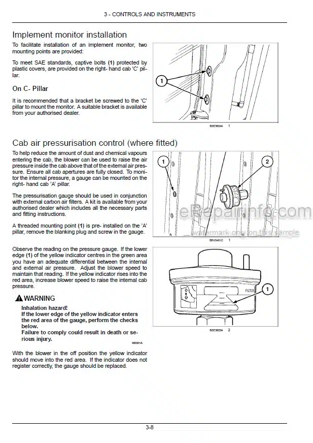 Photo 1 - New Holland T7.170 T7.185 T7.200 T7.210 Sidewinder II Auto Command Operators Manual Tractor