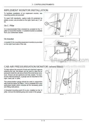 Photo 7 - New Holland T7.170 T7.185 T7.200 T7.210 Sidewinder II Auto Command Operators Manual Tractor December 2010