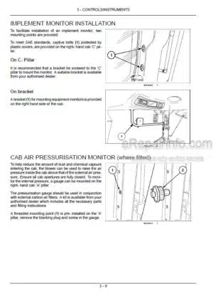 Photo 7 - New Holland T7.170 T7.185 T7.200 T7.210 Sidewinder II Auto Command Operators Manual Tractor March 2011