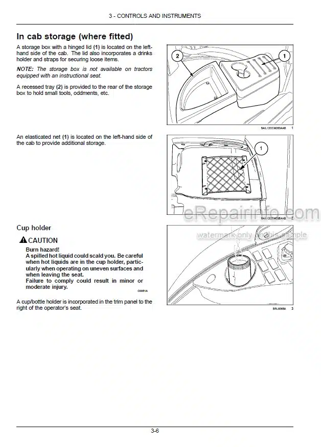 Photo 1 - New Holland T7.175 T7.190 T7.210 Sidewinder II Tier 4B Final Operators Manual Tractor With PIN