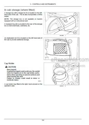 Photo 2 - New Holland T7.175 T7.190 T7.210 Range Command Power Command Tier 4B Final Operators Manual Tractor 47771685