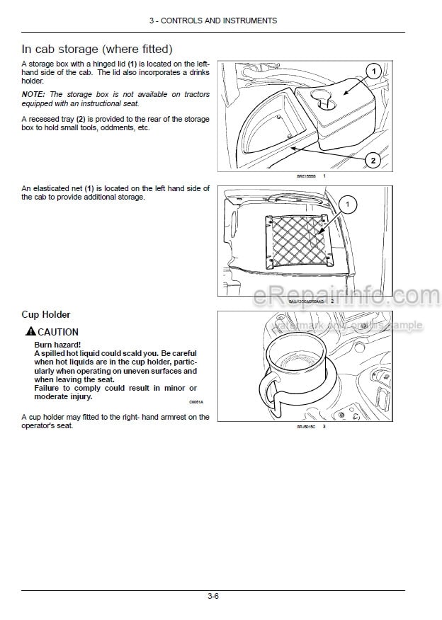Photo 1 - New Holland T7.175 T7.190 T7.210 Range Command Power Command Tier 4B Final Operators Manual Tractor 47771685