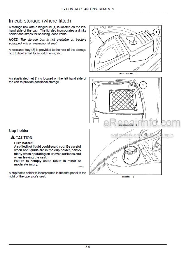 Photo 1 - New Holland T7.175 T7.190 T7.210 Sidewinder II Tier 4B Final Operators Manual Tractor