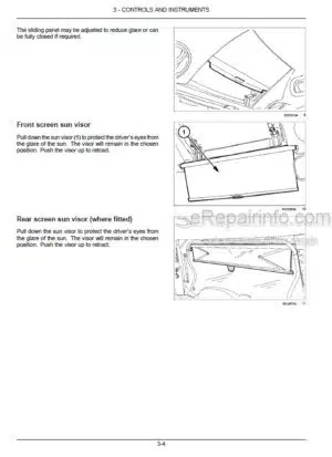 Photo 4 - New Holland T7.195S T7.215S T7.230 T7.245 T7.260 Stage IV Operators Manual Tractor 48198555
