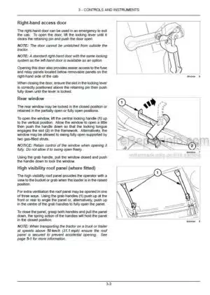 Photo 6 - New Holland T7.195S T7.215S T7.230 T7.245 T7.260 Standard Stage V Operators Manual Tractor