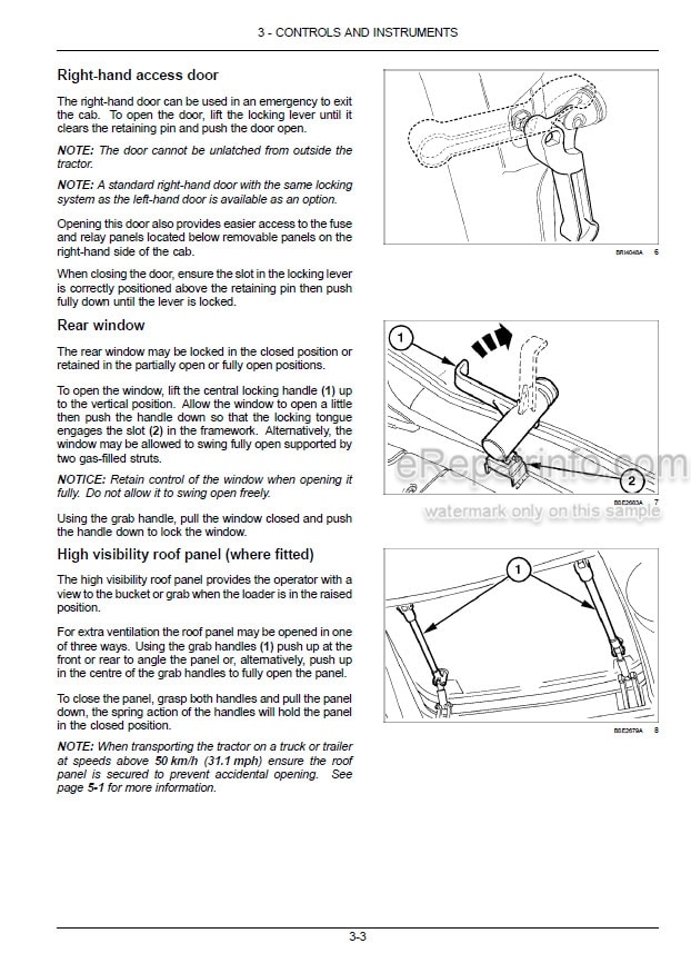Photo 1 - New Holland T7.195S T7.215S T7.230 T7.245 T7.260 Standard Stage V Operators Manual Tractor