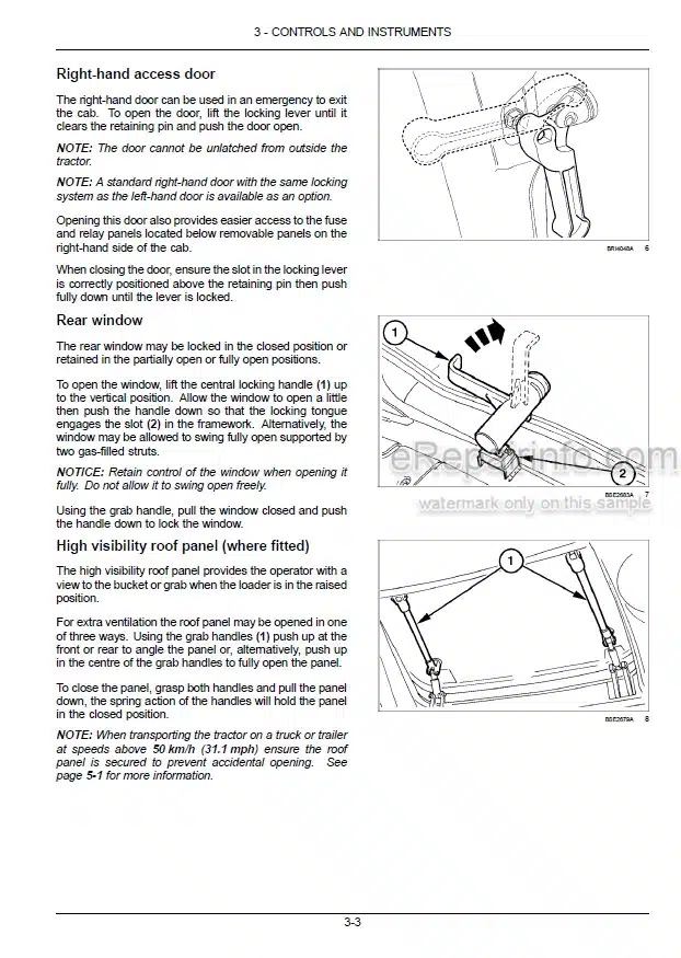 Photo 1 - New Holland T7.195S T7.215S T7.230 T7.245 T7.260 Standard Stage V Operators Manual Tractor