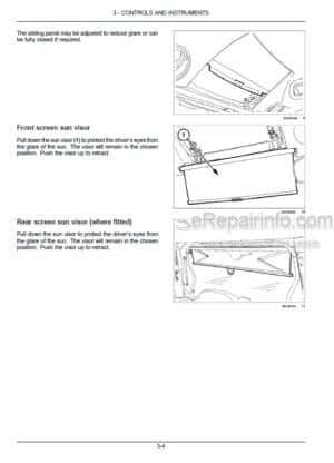 Photo 4 - New Holland T7.195S T7.215S T7.230 T7.245 T7.260 Tier 4B Final Operators Manual Tractor