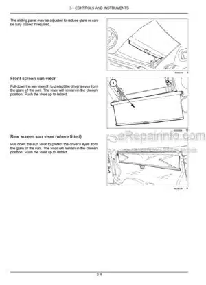 Photo 9 - New Holland T7.195S T7.215S T7.230 T7.245 T7.260 Tier 4B Final Operators Manual Tractor