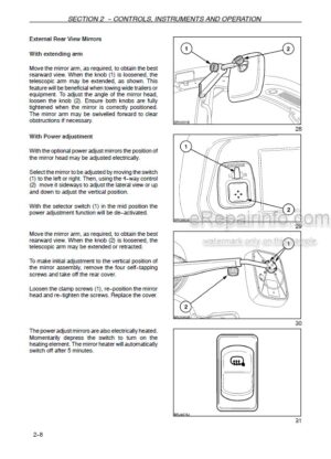 Photo 7 - New Holland T6.110 T6.120 T6.130 Operators Manual Tractor