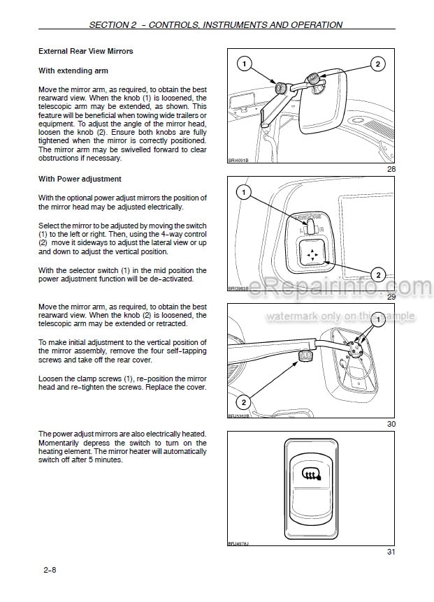 Photo 1 - New Holland T7.220 T7.235 T7.250 T7.260 Power Command Operators Manual Tractor December 2010