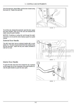 Photo 6 - New Holland T7.230 T7.245 T7.260 Sidewinder II Tier 4B Final Operators Manual Tractor September 2016