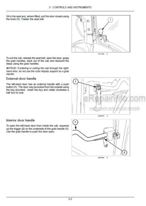 Photo 5 - New Holland T7.230 T7.245 T7.260 Sidewinder II Power Command Tier 4B Final Operators Manual Tractor 47789216