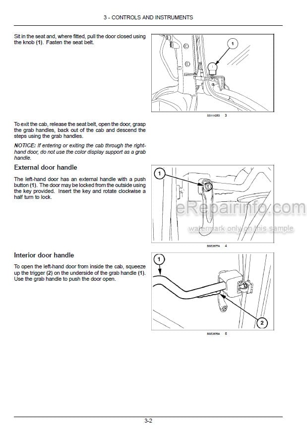 Photo 1 - New Holland T7.230 T7.245 T7.260 Sidewinder II Stage IV Operators Manual Tractor 47960433