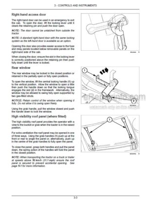 Photo 10 - New Holland T7.230 T7.245 T7.260 Sidewinder II Tier 4B Final Operators Manual Tractor October December 2017