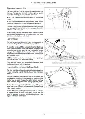 Photo 6 - New Holland S-8 Operators Manual Garden Tractor With 36RM Rotary Mower 42640830