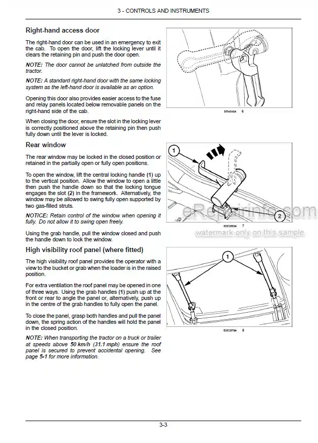 Photo 1 - New Holland T7.230 T7.245 T7.260 Stage IV Operators Manual Tractor 47960402