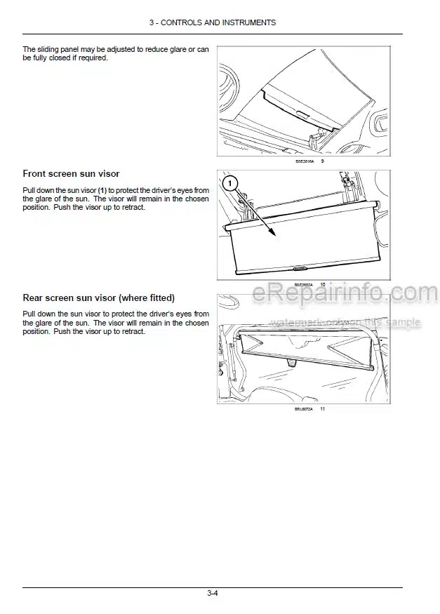 Photo 1 - New Holland T7.230 T7.245 T7.260 Sidewinder II Tier 4B Final Operators Manual Tractor September 2016