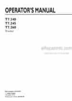 Photo 4 - New Holland T7.240 T7.245 T7.260 Operators Manual Tractor 51515291