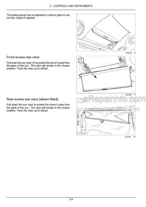 Photo 3 - New Holland T7.290 T7.315 Auto Command Tier 4B Final Operators Manual Tractor 51533502