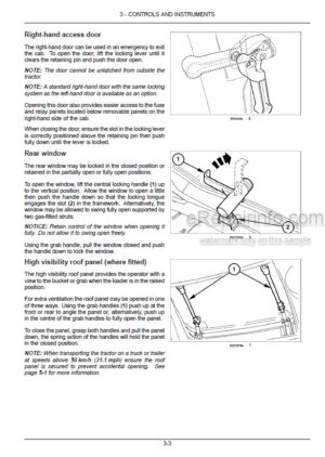 Photo 6 - New Holland T6.140 T6.150 T6.160 Sidewinder II Auto Command Operators Manual Tractor 47568319