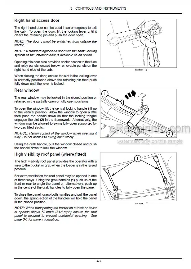 Photo 1 - New Holland T7.290 T7.315 Sidewinder II Auto Command Tier 4B Final Operators Manual Tractor
