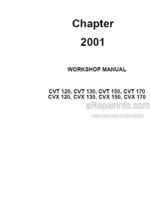 Photo 6 - Case CVX120 CVX130 CVX150 CVX170 Service Training Manual Tractor 7-98382