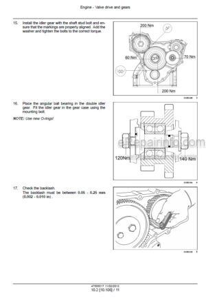 Photo 7 - Case CVX140 CVX150 CVX160 CVX175 CVX195 Service Manual Tractor 47505517