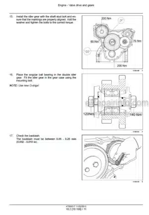 Photo 7 - Case CVX140 CVX150 CVX160 CVX175 CVX195 Service Manual Tractor 47505517
