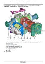 Photo 4 - Case CVX140 CVX150 CVX160 CVX175 CVX195 Service Manual Tractor 47505517