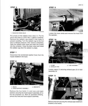 Photo 11 - Case MX150 MX170 Service Manual Tractor 7-87886R0