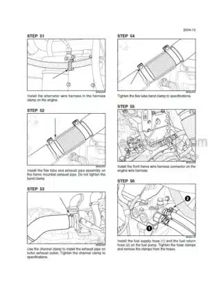 Photo 2 - Case STX280 STX330 STX380 STX430 STX480 STX530 Steiger Series Repair Manual Tractor 87525652C