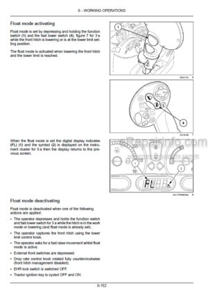Photo 7 - New Holland T6.145 T6.155 T6.165 T6.175 T6.180 Dynamic Command Stage IV Operators Manual Tractor 51550670