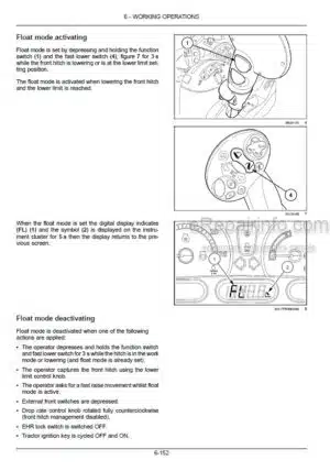 Photo 3 - New Holland T6.145 T6.155 T6.165 T6.175 T6.180 Dynamic Command Stage IV Operators Manual Tractor 51550670